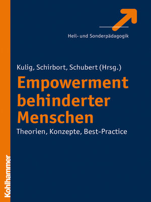 cover image of Empowerment behinderter Menschen
